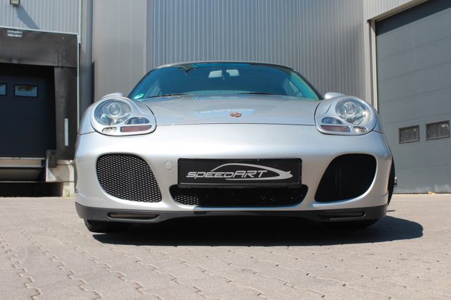 Porsche 911/996 Carrera 4S-Turbo-Look, yläosa huollettu, 18"