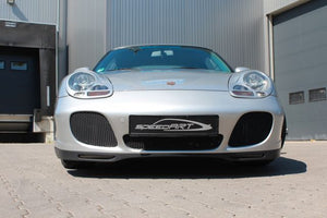 Porsche 911/996 Carrera 4S-Turbo-Look, yläosa huollettu, 18"