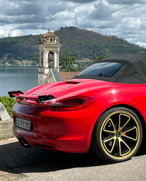 Speedart Porsche punainen