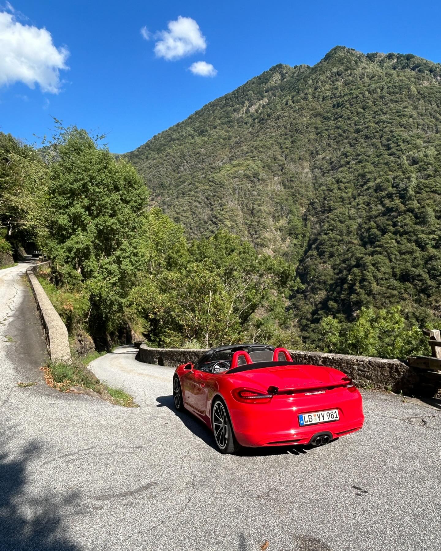 Speedart Porsche punainen