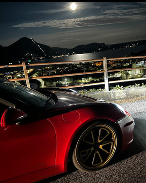 Speedart Porsche punainen