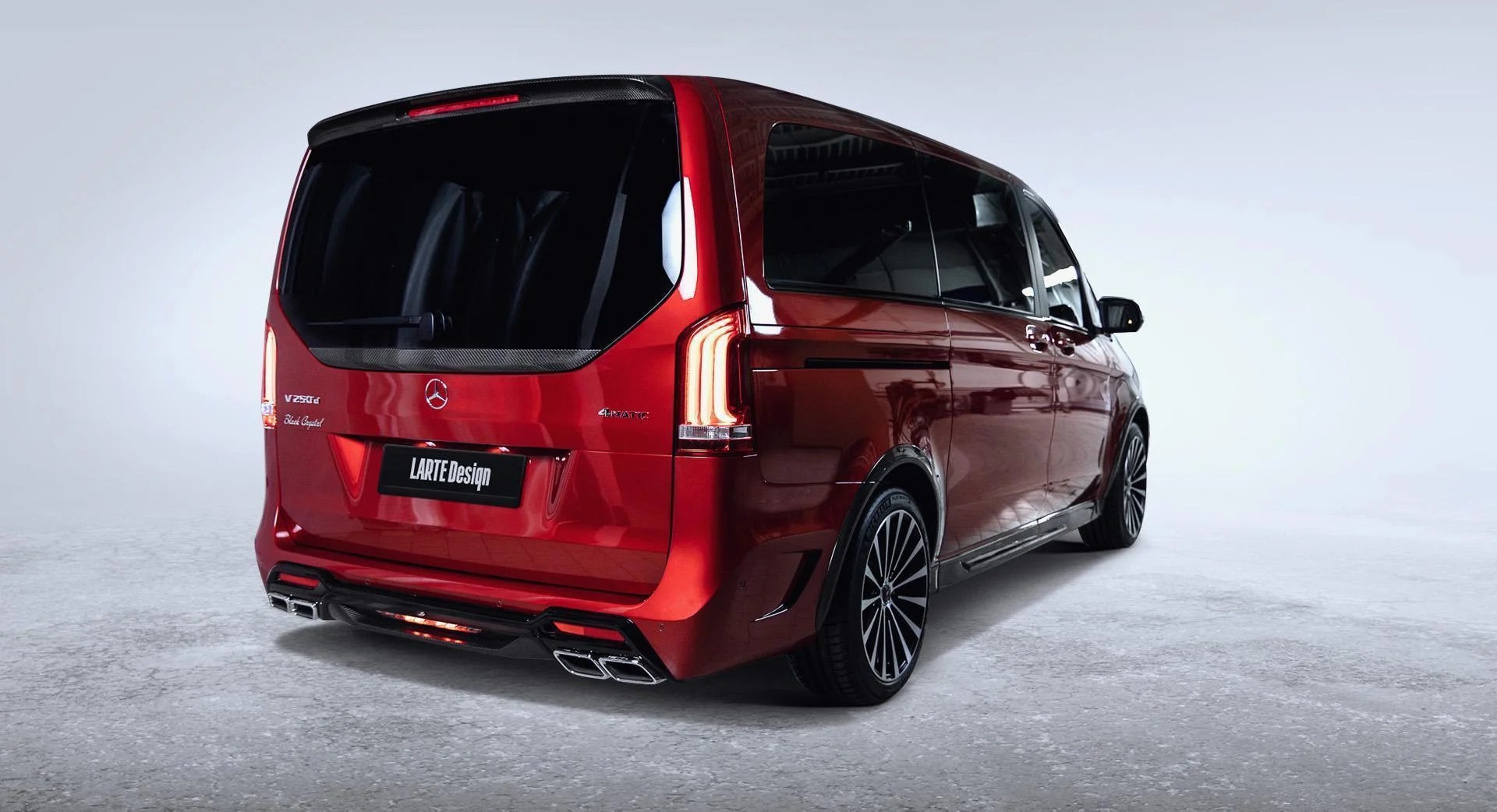 Larte Black Crystal styling kit for Mercedes V-class J34, Tiedustele powercarfinland@gmail.com