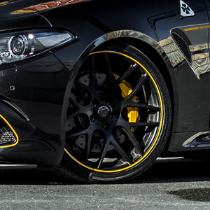 Alfa Romeo Giulia Quadrifoglio - Classic Line -vanteet - Mattamusta € 4 750,00 € J6, powercarfinland@gmail.com