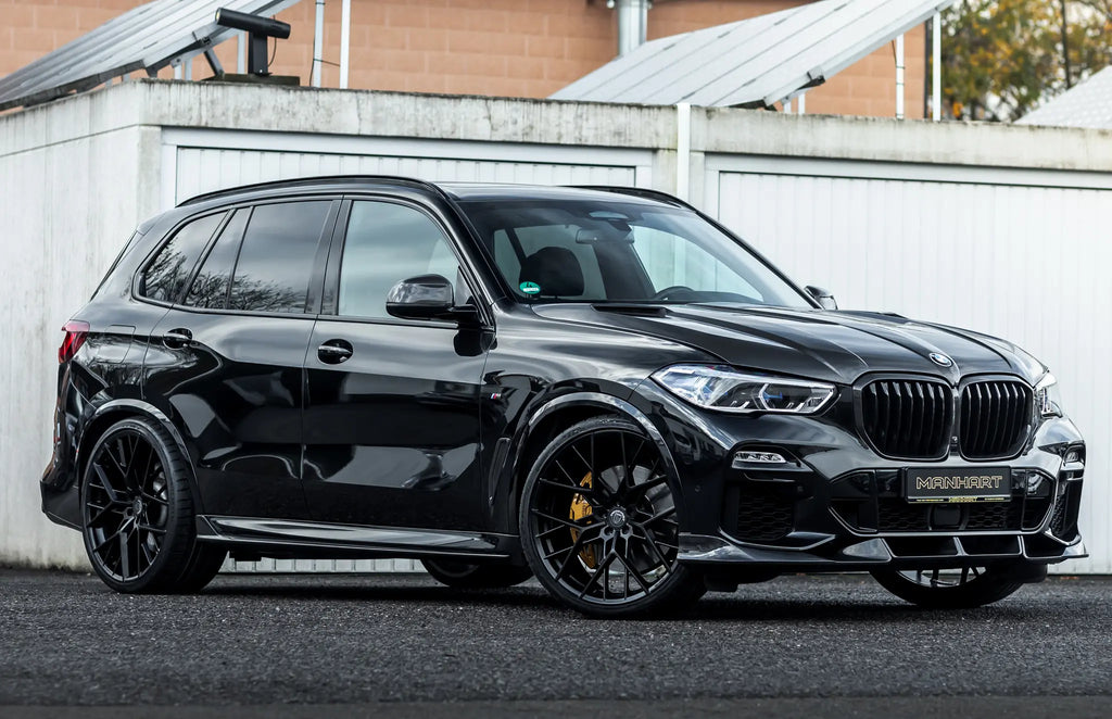 MANHART X5 G05 M50D - HIENOSTUNUT DIESELKATUMAASTURI LARTE DESIGN CARBONILLA
