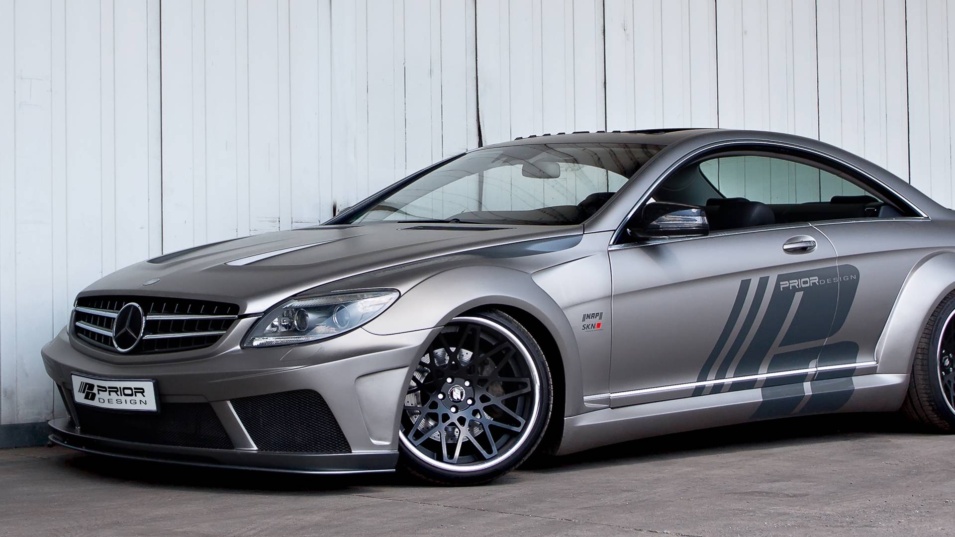 PRIOR-DESIGN PD Black Edition V2 Widebody Aerodynamic-Kit for Mercedes CL [W216FL] J166