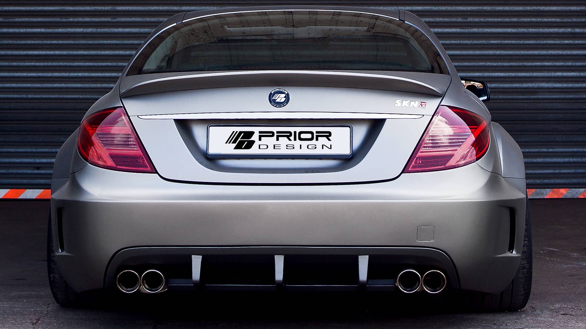 PRIOR-DESIGN PD Black Edition V2 Widebody Aerodynamic-Kit for Mercedes CL [W216FL] J166