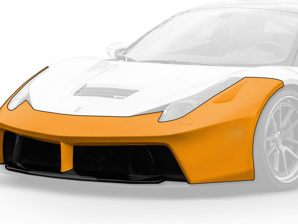 Widebody-Kit für Ferrari F458 Italia J203.2