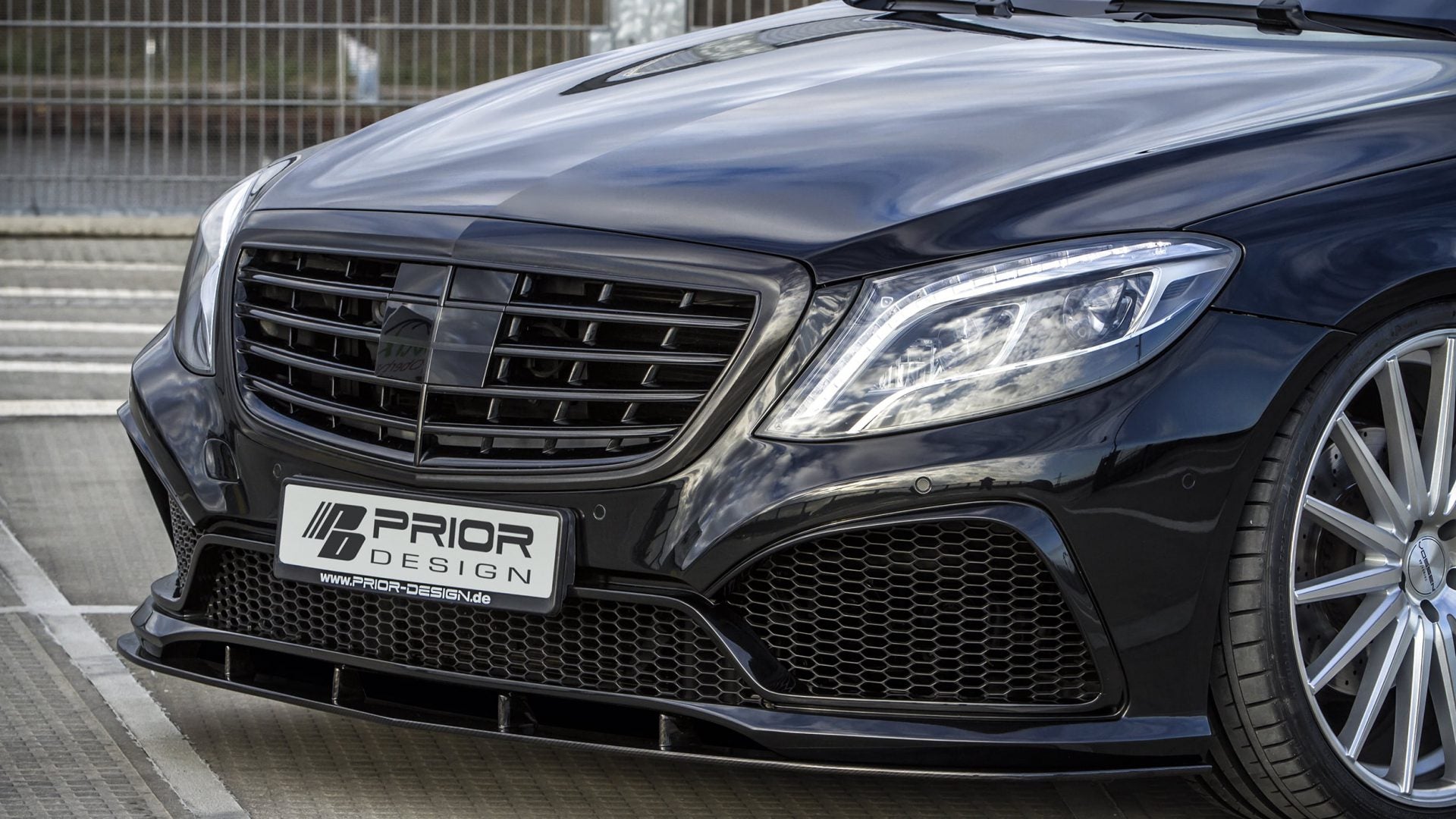 Aerodynaaminen sarja Mercedes S-luokkaan W222 J3, powercarfinland@gmail.com