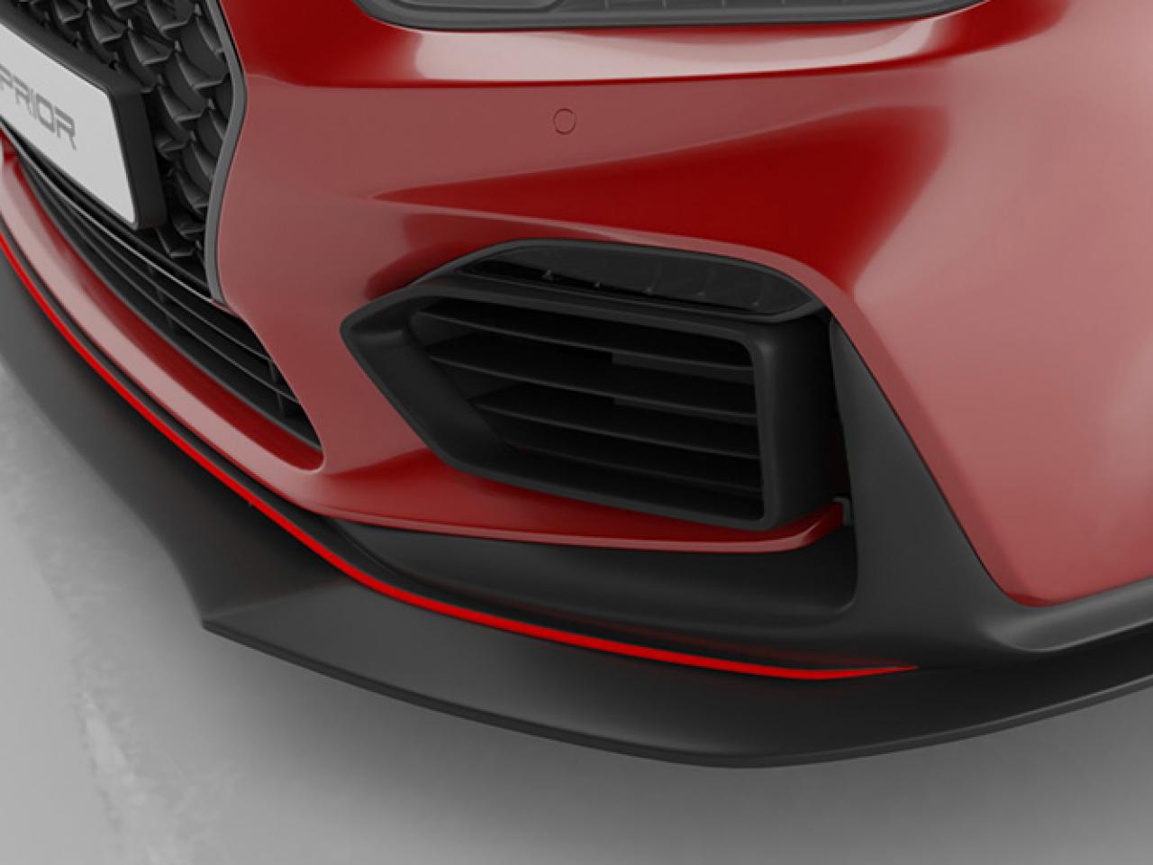PDN30X etuspoileri Hyundai i30N Pre-Faceliftille J136