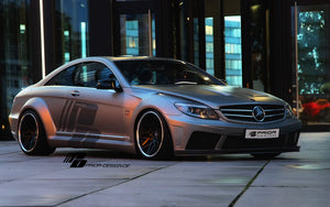 J167 PRIOR-DESIGN PD Black Edition V2 Widebody Aerodynamic-Kit for Mercedes CL [W216] J27.1, Tiedustele powercarfinland@gmail.com