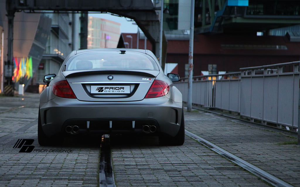 J167 PRIOR-DESIGN PD Black Edition V2 Widebody Aerodynamic-Kit for Mercedes CL [W216] J27.1, Tiedustele powercarfinland@gmail.com