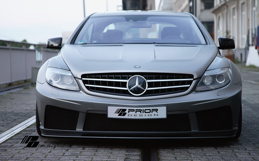 J167 PRIOR-DESIGN PD Black Edition V2 Widebody Aerodynamic-Kit for Mercedes CL [W216] J27.1, Tiedustele powercarfinland@gmail.com