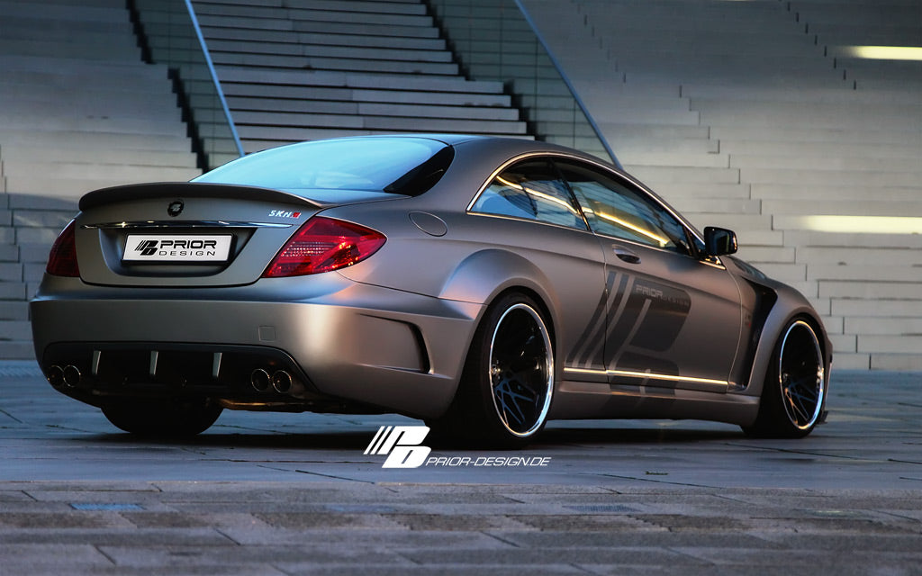 J167 PRIOR-DESIGN PD Black Edition V2 Widebody Aerodynamic-Kit for Mercedes CL [W216] J27.1, Tiedustele powercarfinland@gmail.com