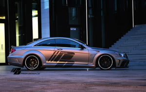 J167 PRIOR-DESIGN PD Black Edition V2 Widebody Aerodynamic-Kit for Mercedes CL [W216] J27.1, Tiedustele powercarfinland@gmail.com