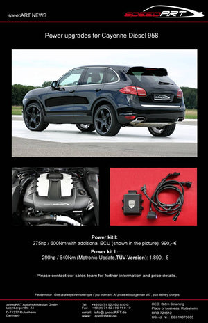 speedART Porsche Cayenne