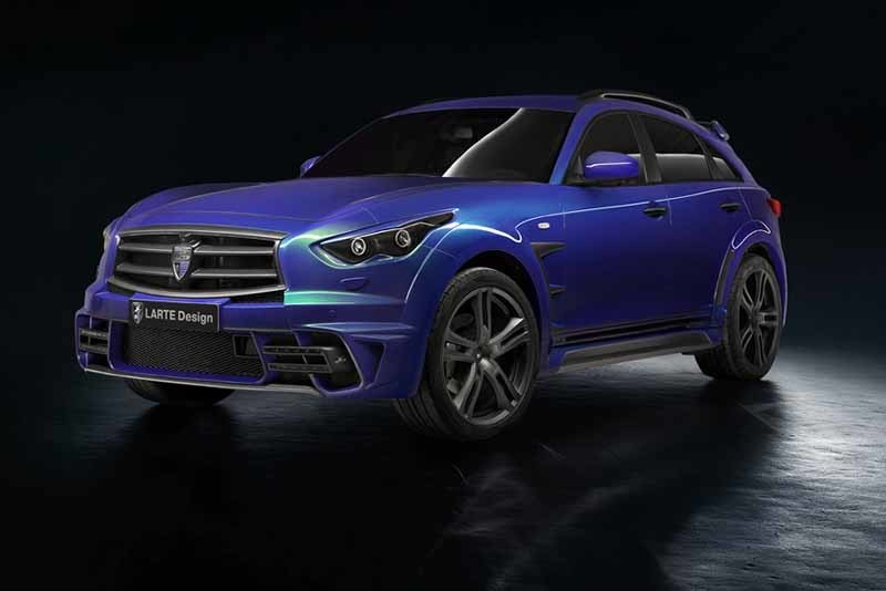 LARTE Design body kit for Infiniti QX70 J39, Tiedustele powercarfinland@gmail.com