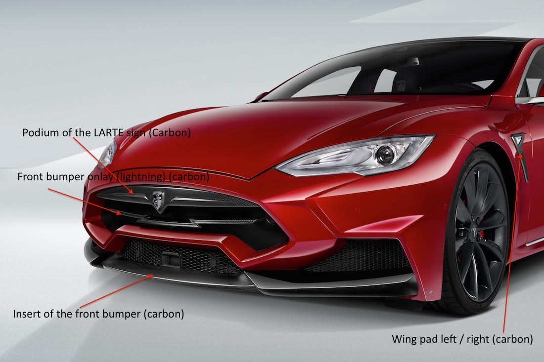 LARTE DESIGN TESLA J43, Tiedustele powercarfinland@gmail.com